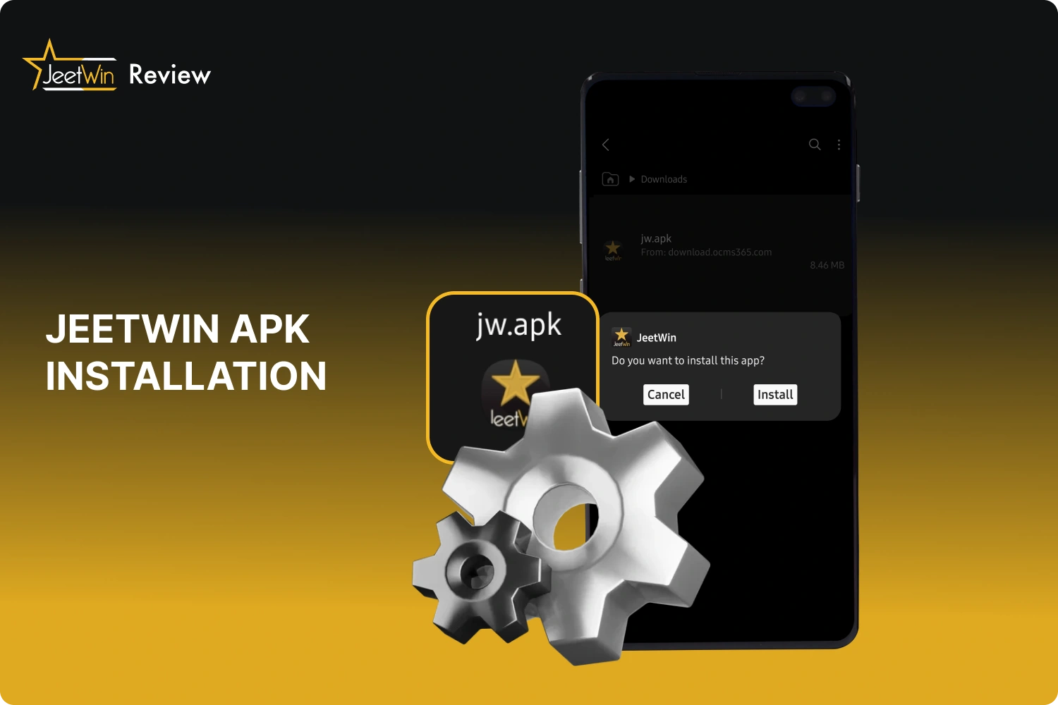 Jeetwin apk অ্যাপ ইনস্টল করার জন্য আপনাকে কয়েকটি সহজ ধাপ অনুসরণ করতে হবে
