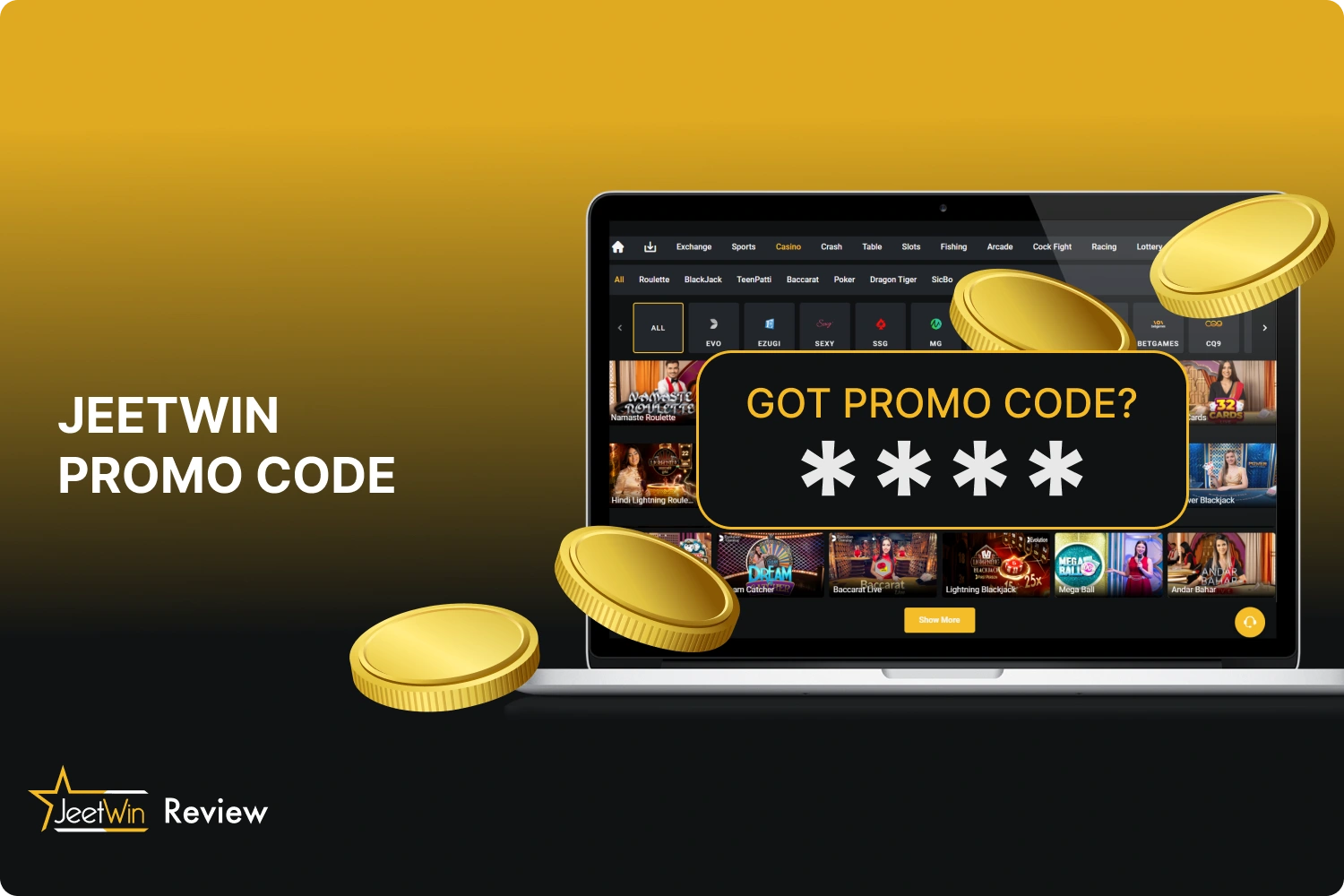 New Jeetwin users from India get nice bonuses with promo code